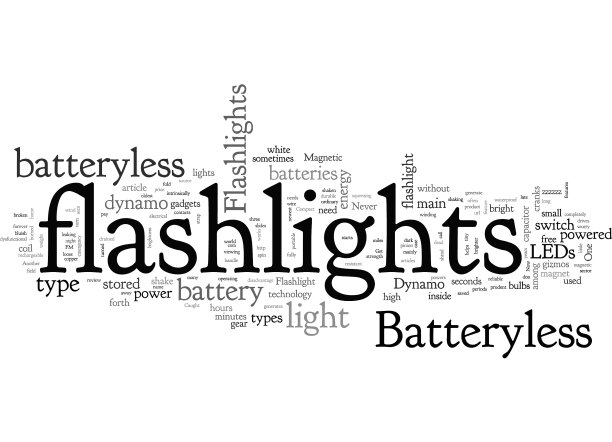 没有电池的手电筒永远不会被图片下载