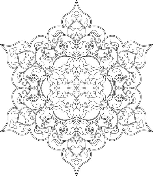 东方民族主题传统穆斯林装饰图片下载