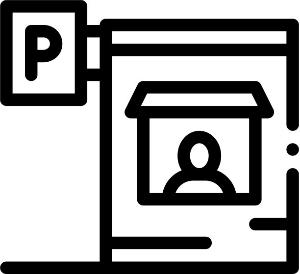 停车图标大纲图片下载