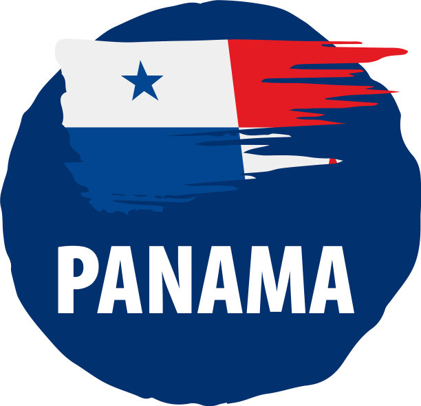 一面白色的巴拿马国旗图片下载