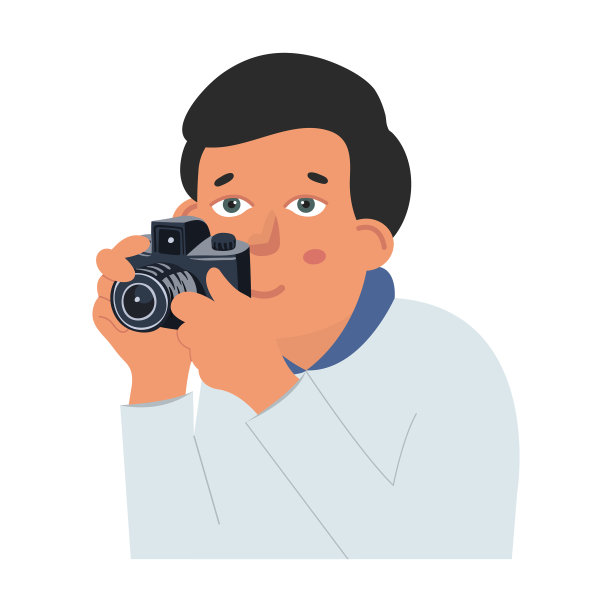 一个男人正在用相机拍照图片下载