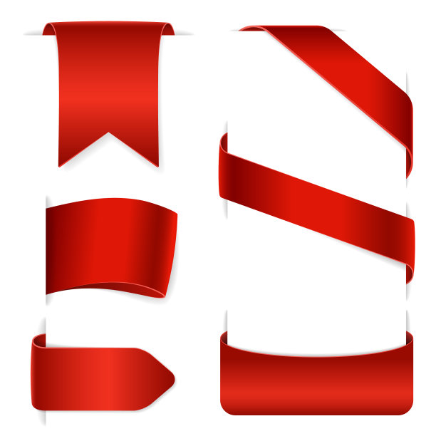 大set空白纸横幅图片下载