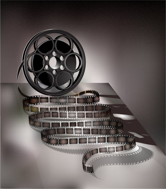 桌上胶卷的特写镜头图片下载