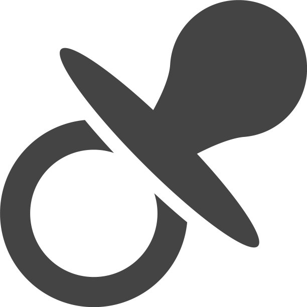 硅安抚图标设计模板隔离图片下载