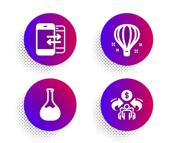 化学实验室电话通讯和气球图片下载