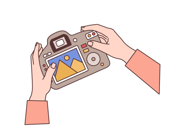 手握数码相机图片下载