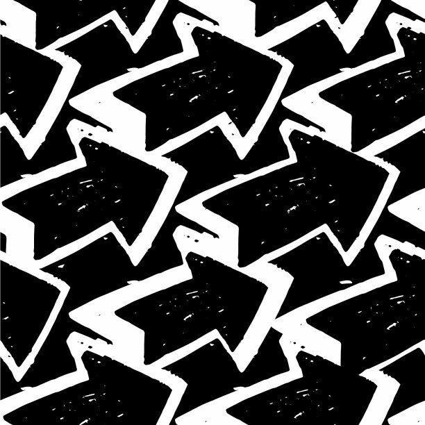 简单箭头无缝图案箭头图案图片下载