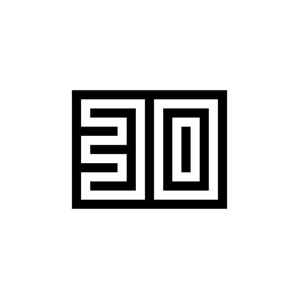 数字30图标设计图片下载