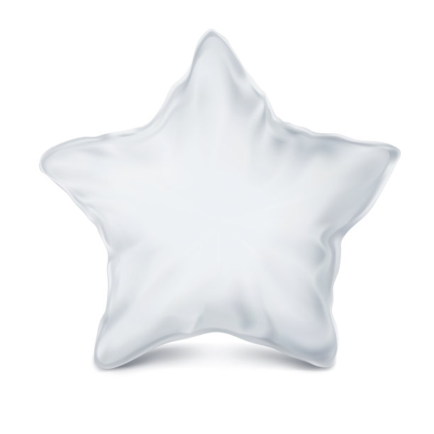 模拟白色枕头星图片下载