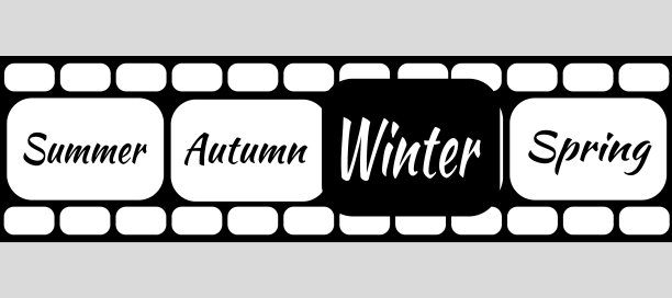 伟大的电影与文字照片-冬天图片下载