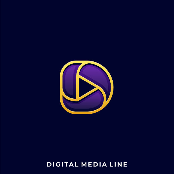 媒体播放豪华设计模板图片下载