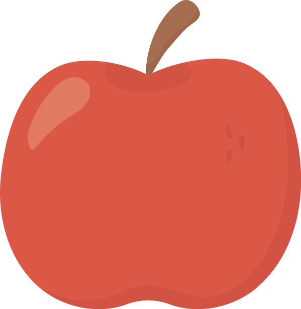 白色背景上的新鲜水果和苹果图片下载