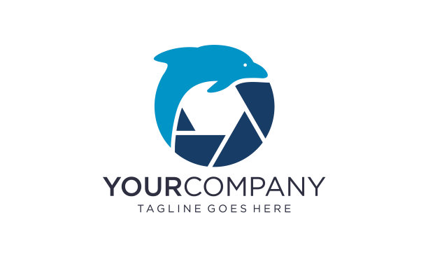 海洋摄影标志设计图片下载