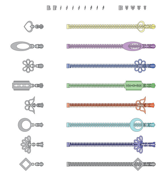 滑块拉拉链施工套件刷图片下载