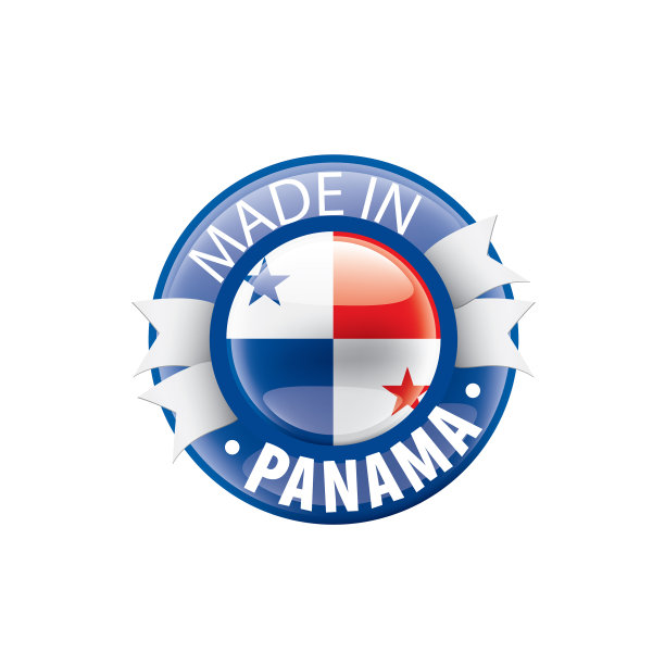 一面白色的巴拿马国旗图片下载