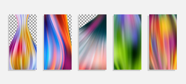 时髦的可编辑的社会网络博客模板图片下载