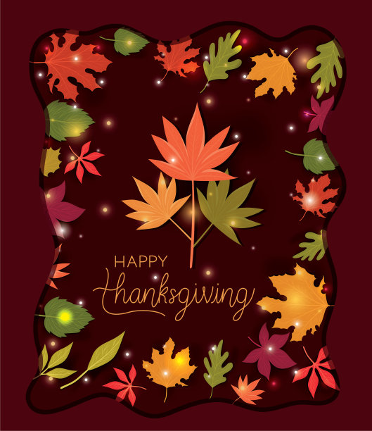 感恩节快乐设计图片下载
