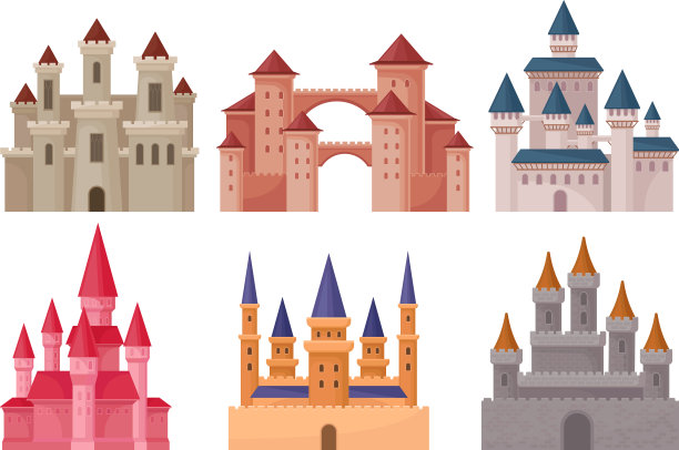 中世纪的城堡和要塞图片下载