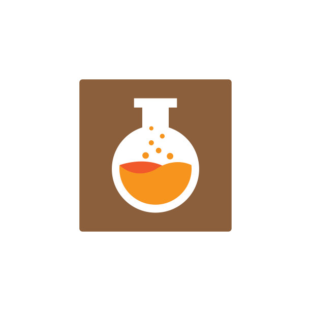 实验室试管图标和符号向量图片下载