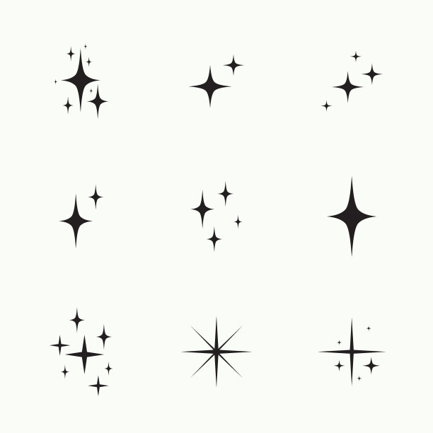 闪耀的星星合集图片下载