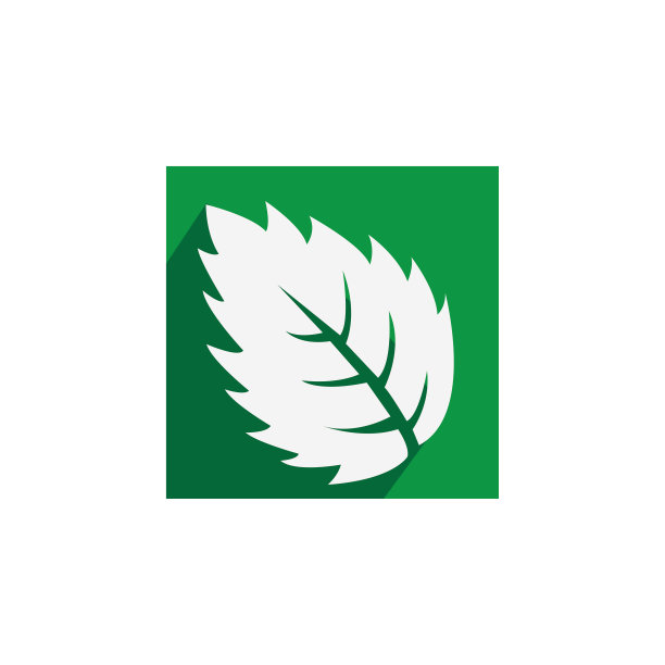 叶子图标和符号向量图片下载