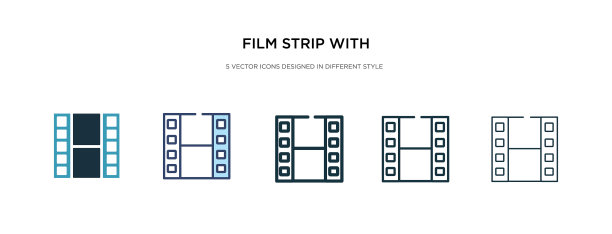 薄膜带内有一个三角形的图标在里面图片下载