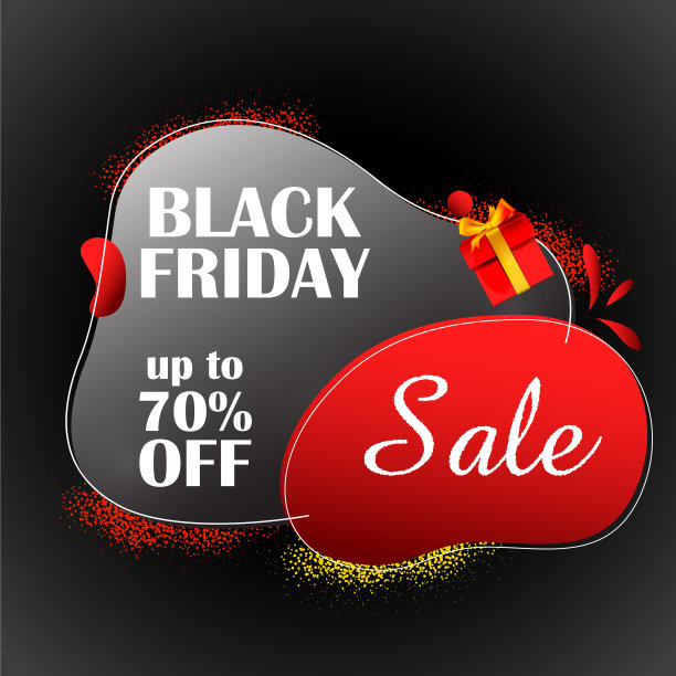 黑色星期五特价购物和促销图片下载