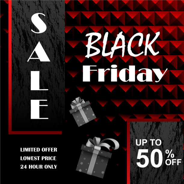 黑色星期五特价购物和促销图片下载