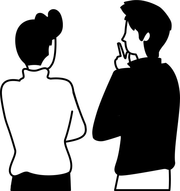 男人在白色背景下的后置位置图片下载