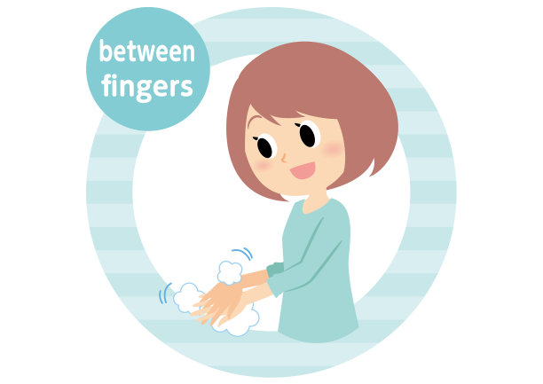 如何用英语洗女人的手以预防手指间的疼痛图片下载