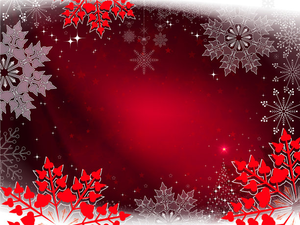圣诞节红色的设计与美丽的白色和红色图片下载