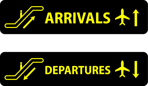 机场的迹象图片下载