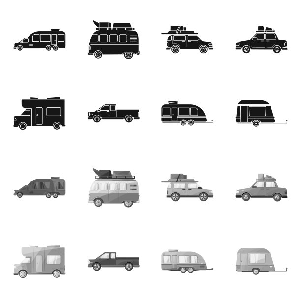 孤立对象自动和旅程标志图片下载