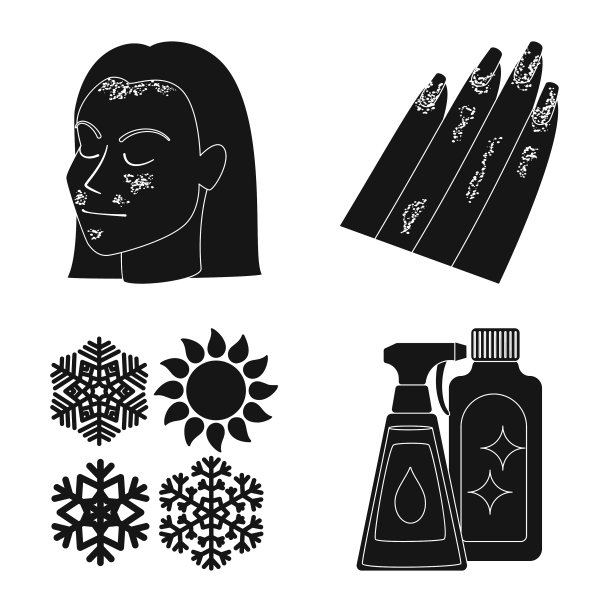 设计医疗保健和医疗标识集图片下载