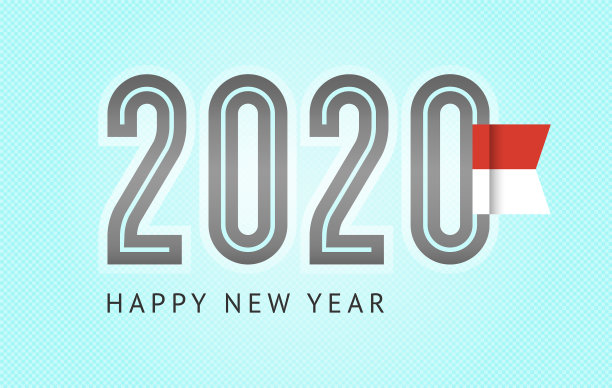 时尚设计编号2020，旗帜10eps图片下载