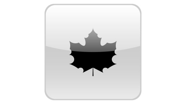 枫叶图标设计图片下载