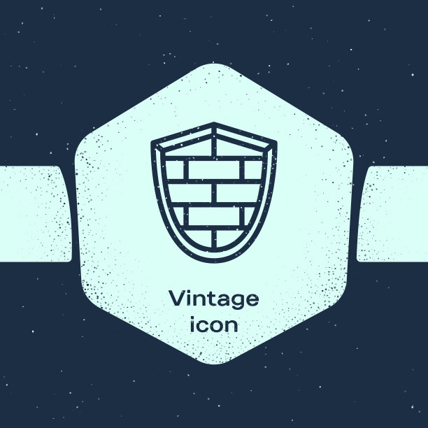 垃圾防护带网络安全砖墙图片下载