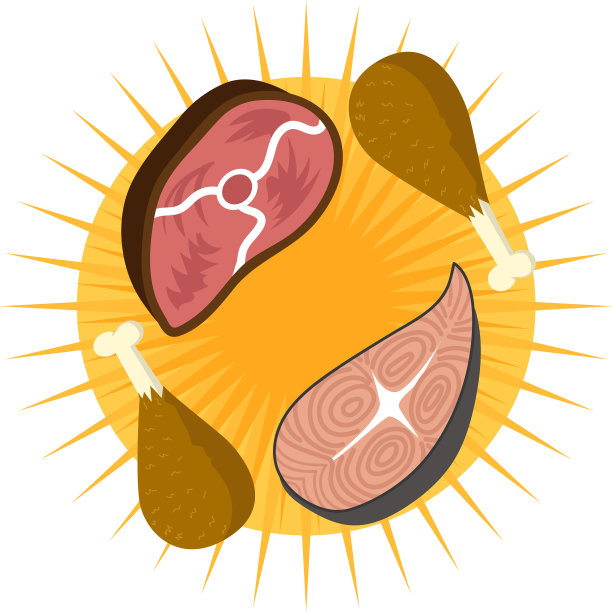 切片肉和鱼图片下载