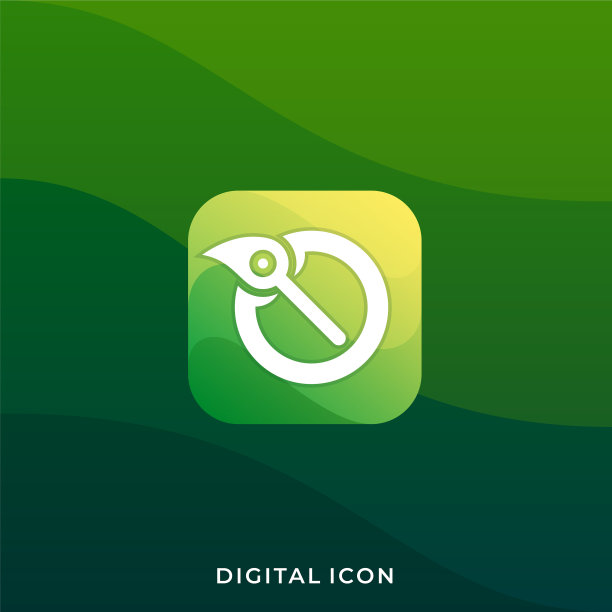 数字媒体图标应用模板图片下载