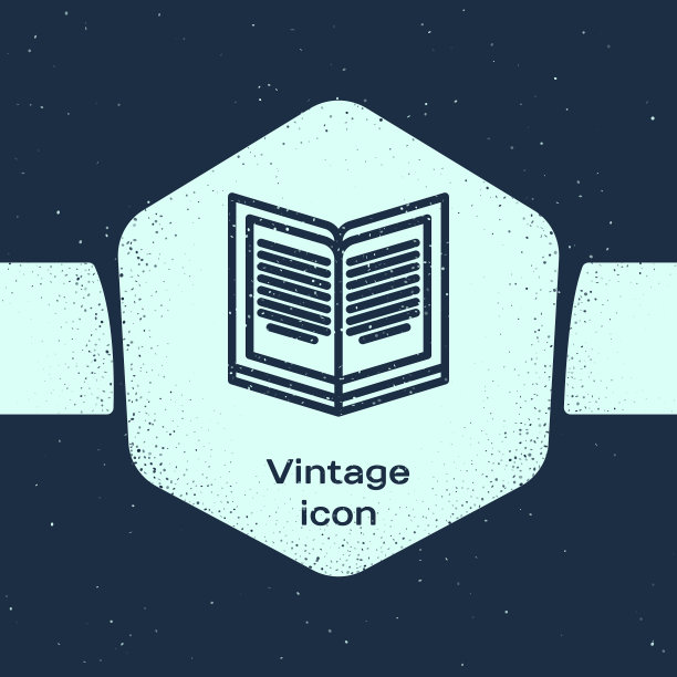 垃圾线打开书图标孤立在蓝色图片下载