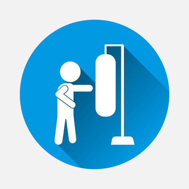 拳击手击败拳击手梨偶像沙袋和运动员图片下载