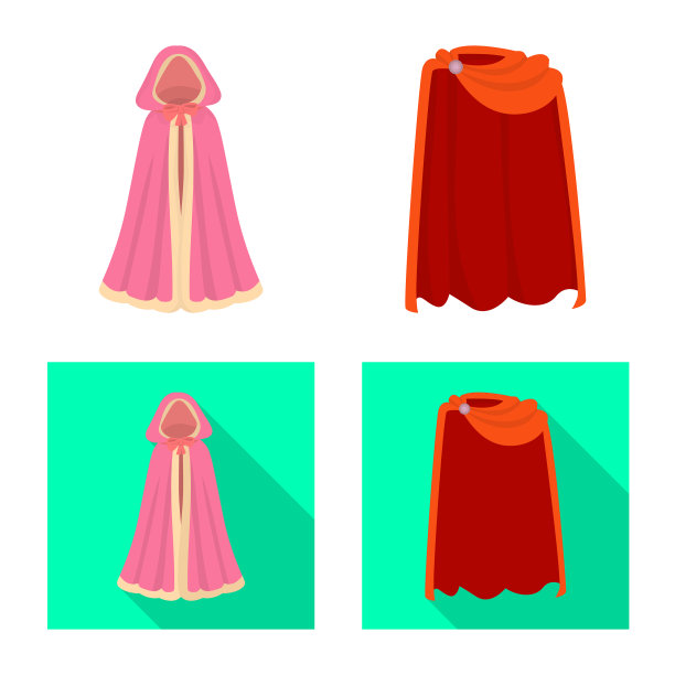 孤立物体物质和服装标志图片下载