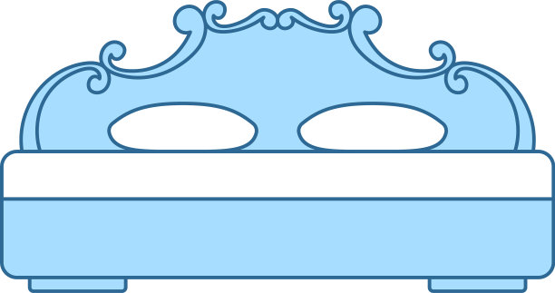 特大号床图标图片下载