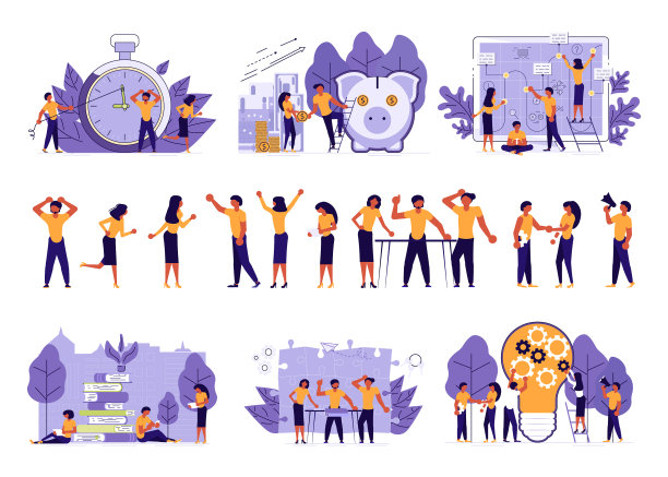 企业成长财务成功概念图片下载