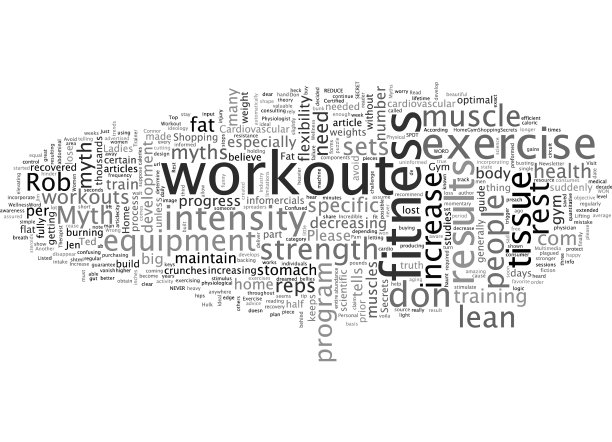 避免这些顶级的健身神话图片下载