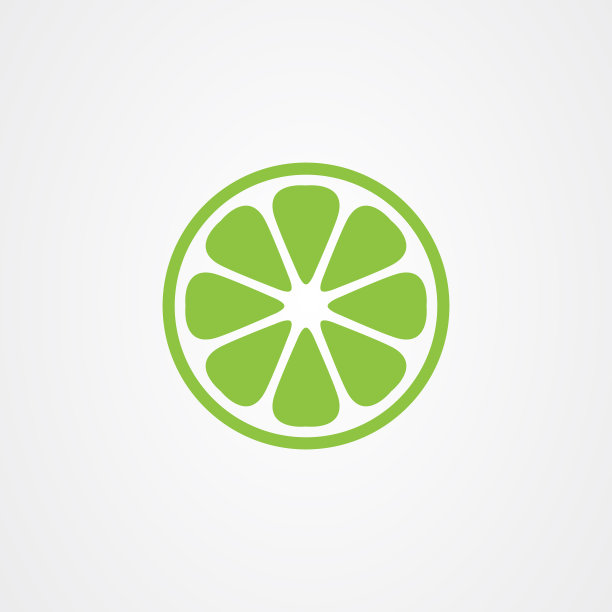 柠檬水果图标标识设计图片下载