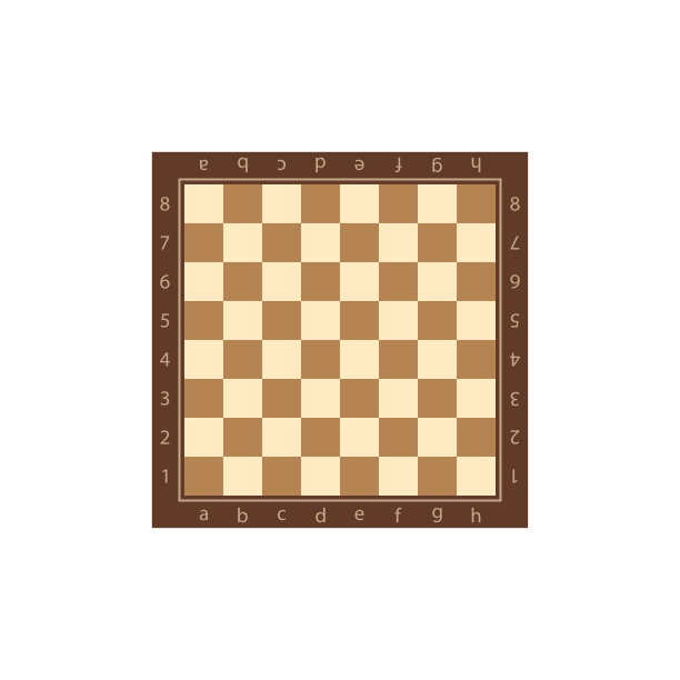 棋盘图标在平面风格在孤立的白色背景。矢量插图。图片下载