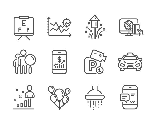 设置商业图标，如出租车视觉板图片下载