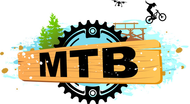 山地自行车下坡自由骑行极限运动图片下载