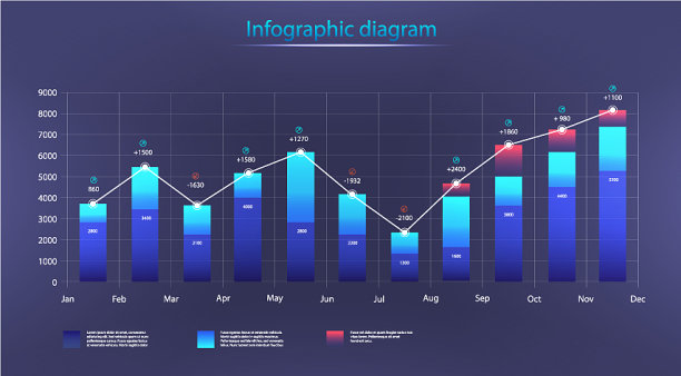 信息图表图模板图片下载